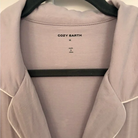 Cozy Earth Women's Bamboo Viscose Stretch Pajama Set - Picture 5 of 11